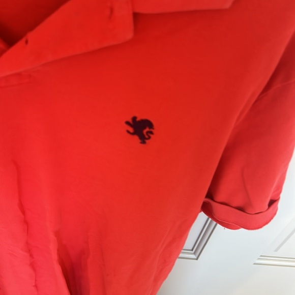 Red men’s Express polo size XL - Picture 2 of 4